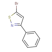 13363-44-5 5-bromo-3-phenyl-1,2-thiazole chemical structure