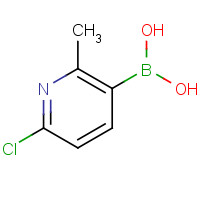 913836-15-4 (6-chloro-2-methylpyridin-3-yl)boronic acid chemical structure