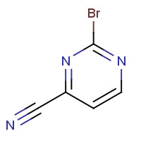 1209459-16-4 2-bromopyrimidine-4-carbonitrile chemical structure