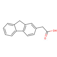 36950-95-5 2-(9H-fluoren-2-yl)acetic acid chemical structure