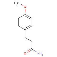 25413-27-8 3-(4-methoxyphenyl)propanamide chemical structure