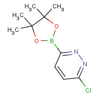 1162261-98-4 3-chloro-6-(4,4,5,5-tetramethyl-1,3,2-dioxaborolan-2-yl)pyridazine chemical structure