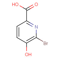 178876-92-1 6-bromo-5-hydroxypyridine-2-carboxylic acid chemical structure