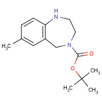 886364-42-7 tert-butyl 7-methyl-1,2,3,5-tetrahydro-1,4-benzodiazepine-4-carboxylate chemical structure