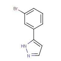 149739-65-1 5-(3-bromophenyl)-1H-pyrazole chemical structure