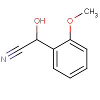 53313-93-2 2-hydroxy-2-(2-methoxyphenyl)acetonitrile chemical structure