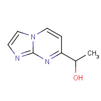 462651-76-9 1-imidazo[1,2-a]pyrimidin-7-ylethanol chemical structure
