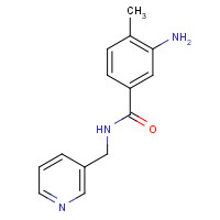85366-81-0 3-amino-4-methyl-N-(pyridin-3-ylmethyl)benzamide chemical structure