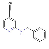 1369594-50-2 N-benzyl-4-ethynylpyridin-2-amine chemical structure