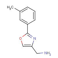 885273-21-2 [2-(3-methylphenyl)-1,3-oxazol-4-yl]methanamine chemical structure