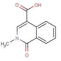 54931-62-3 2-methyl-1-oxoisoquinoline-4-carboxylic acid chemical structure