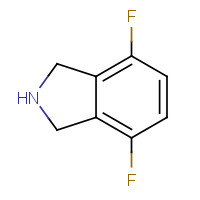 850876-27-6 4,7-difluoro-2,3-dihydro-1H-isoindole chemical structure