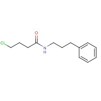 258273-10-8 4-chloro-N-(3-phenylpropyl)butanamide chemical structure
