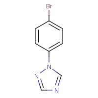 170230-23-6 1-(4-bromophenyl)-1,2,4-triazole chemical structure