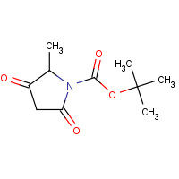 1450828-51-9 tert-butyl 2-methyl-3,5-dioxopyrrolidine-1-carboxylate chemical structure