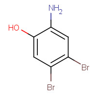 1037298-16-0 2-amino-4,5-dibromophenol chemical structure
