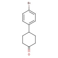 84892-43-3 4-(4-bromophenyl)cyclohexan-1-one chemical structure