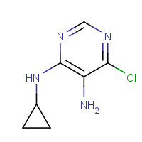 195252-62-1 6-chloro-4-N-cyclopropylpyrimidine-4,5-diamine chemical structure