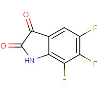 107583-37-9 5,6,7-trifluoro-1H-indole-2,3-dione chemical structure