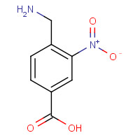 2372-51-2 4-(aminomethyl)-3-nitrobenzoic acid chemical structure