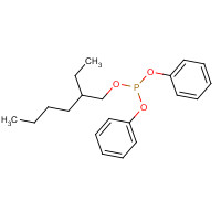 15647-08-2 2-ethylhexyl diphenyl phosphite chemical structure