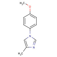 301828-45-5 1-(4-methoxyphenyl)-4-methylimidazole chemical structure
