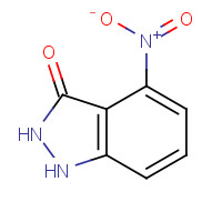 7384-16-9 4-nitro-1,2-dihydroindazol-3-one chemical structure