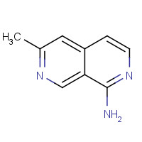 1378804-44-4 6-methyl-2,7-naphthyridin-1-amine chemical structure