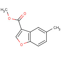 93670-27-0 methyl 5-methyl-1-benzofuran-3-carboxylate chemical structure