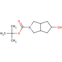 203663-25-6 tert-butyl 5-hydroxy-3,3a,4,5,6,6a-hexahydro-1H-cyclopenta[c]pyrrole-2-carboxylate chemical structure