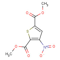 858840-42-3 dimethyl 3-nitrothiophene-2,5-dicarboxylate chemical structure