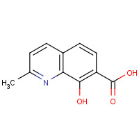 23051-08-3 8-hydroxy-2-methylquinoline-7-carboxylic acid chemical structure