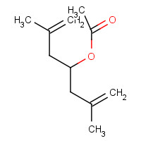 70187-91-6 2,6-dimethylhepta-1,6-dien-4-yl acetate chemical structure