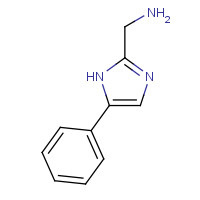 175531-38-1 (5-phenyl-1H-imidazol-2-yl)methanamine chemical structure