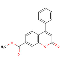 167841-94-3 methyl 2-oxo-4-phenylchromene-7-carboxylate chemical structure