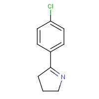 22217-78-3 5-(4-chlorophenyl)-3,4-dihydro-2H-pyrrole chemical structure