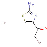 101217-83-8 1-(2-amino-1,3-thiazol-4-yl)-2-bromoethanone;hydrobromide chemical structure