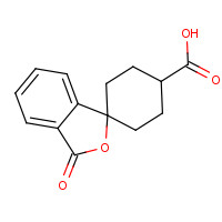328233-08-5 3-oxospiro[2-benzofuran-1,4'-cyclohexane]-1'-carboxylic acid chemical structure