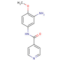 959795-68-7 N-(3-amino-4-methoxyphenyl)pyridine-4-carboxamide chemical structure
