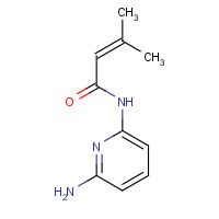 618446-05-2 N-(6-aminopyridin-2-yl)-3-methylbut-2-enamide chemical structure