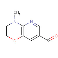 921938-80-9 4-methyl-2,3-dihydropyrido[3,2-b][1,4]oxazine-7-carbaldehyde chemical structure