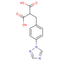 1599529-45-9 2-[[4-(1,2,4-triazol-1-yl)phenyl]methyl]propanedioic acid chemical structure