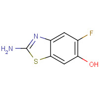 1146853-37-3 2-amino-5-fluoro-1,3-benzothiazol-6-ol chemical structure