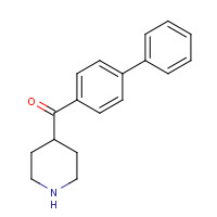 42060-83-3 (4-phenylphenyl)-piperidin-4-ylmethanone chemical structure