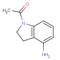 17274-64-5 1-(4-amino-2,3-dihydroindol-1-yl)ethanone chemical structure