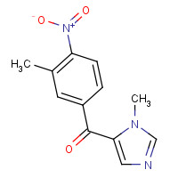 1599529-32-4 (3-methylimidazol-4-yl)-(3-methyl-4-nitrophenyl)methanone chemical structure