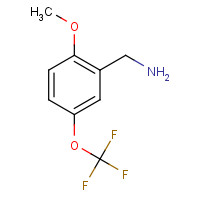 771582-58-2 [2-methoxy-5-(trifluoromethoxy)phenyl]methanamine chemical structure