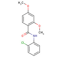 1521-31-9 N-(2-chlorophenyl)-2,4-dimethoxybenzamide chemical structure