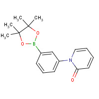 1314390-38-9 1-[3-(4,4,5,5-tetramethyl-1,3,2-dioxaborolan-2-yl)phenyl]pyridin-2-one chemical structure