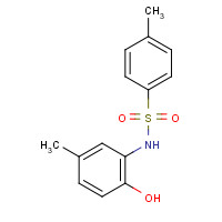 81256-11-3 N-(2-hydroxy-5-methylphenyl)-4-methylbenzenesulfonamide chemical structure